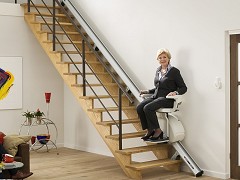 Treppenlifte für gerade Treppen
